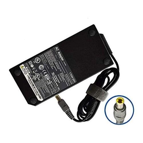 Huiyuan Fit for Lenovo Thinkpad 170w W520 W530 45N0117 45N0118 45N0112 45N0113 20V 8.5A Yellow Tip Laptop Charger Adapter Power
