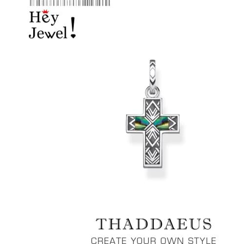 Pendant Personal Lucky Cross New Fine Jewelry Europe Style Heart Bijoux Necklace Accessories Gift For Women Men