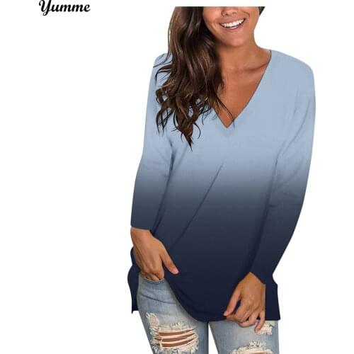 MAIGSWHOO Blue Blouses