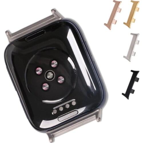 Metal Connector watch band accessories For OPPO 2pcs DIY Steel Watch Adapter For OPPO Smart watch Watch band 41MM 46MM