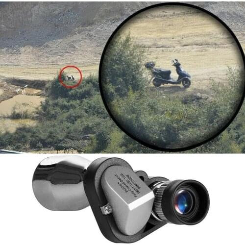 Mini Portable Camping Equipment Monoculars HD Small Telescope HD Power Light Telescope Night Low High Corner Vision X6Q7