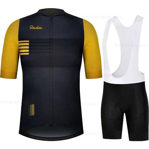 Men Cycling Clothing 2021 Summer Short Sleeve Jersey Set Road Bike Uniform Cycling Jersey Suit Triathlon Skinsuit Ropa De Hombre