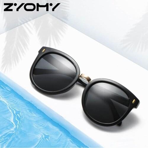 Q Casual Big Frame Mirror Retro Goggles Brand Designer Eyewear Unisex Multicolor Driving Sunglasses Glasses Round UV400 очки