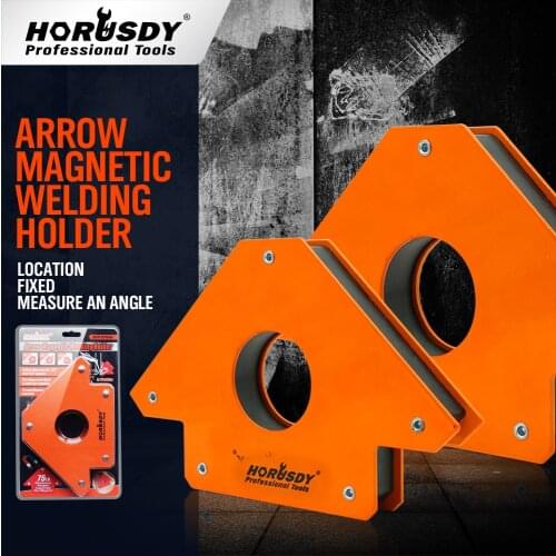 SEDY ouse over image to zoom 2x-Arrow-Welding-Magnet-Magnequare-Mig-Welder-Holder-Clamp-45-90-135LB thumbnail