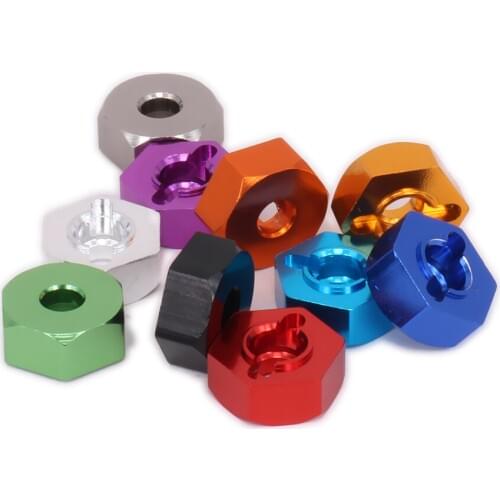 Wheel hex hub adaptor for rc hobby model car 1/10 Himoto big foot monster truck E10MTL E10MT E10BP