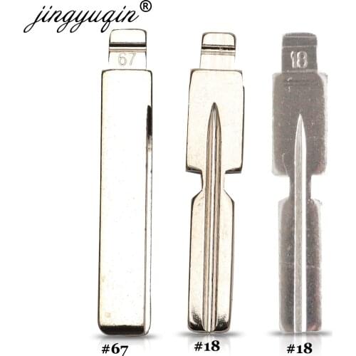 Jingyuqin HU58 HU92 Folding Key Blank for BMW E81 E46 E39 E63 E38 E83 E53 E36 E85 1 2 3 Series Remote key Blade