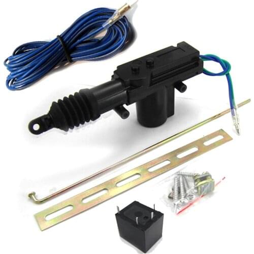 Universal Car Central Door Lock Actuator 12V Auto Locking 2 Wire Motor Relay Car Central Door Lock Actuator Entry System Kit