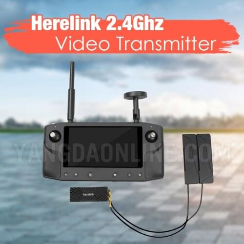 Herelink 2.4G Video Downlink for uav multirotor VTOL fixed wing cover range 10km FPV transmitter and receiver