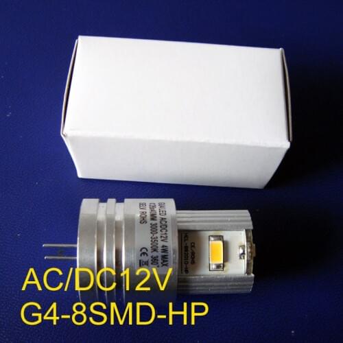 High quality AC/DC12V 5630 led G4 bulbs 4W high power led G4 12V led lights (free shipping 5pcs/lot)