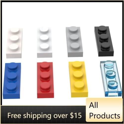 10PCS High-Tech Assemble Particle 3623 1 x 3 Building Blocks Kit Part Idea DIY Toys For Children Birthday Gifts