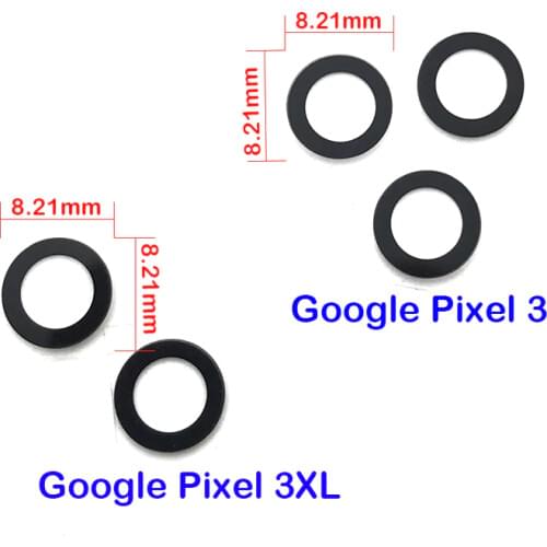 For Pixel 3 XL / Pixel3 Rear Back Camera Glass Lens Cover Replacement Parts