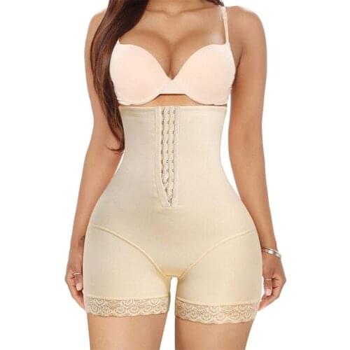 WomenS High Waist Trainer Remonte Fesse Body Shaper 3-Row Steel Buckle Ventre Plat Skims Butt Lifter
