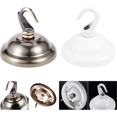 1Pc Rose Ceiling Hook Plate For Light Fitting Chandelier Drop-Light With Screws