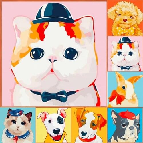 Diamond Painting 5d Diy Animal Colorful Full Drill Round Embroidery Sale Pictures With Rhinestones Hobby Handmade Room Decor