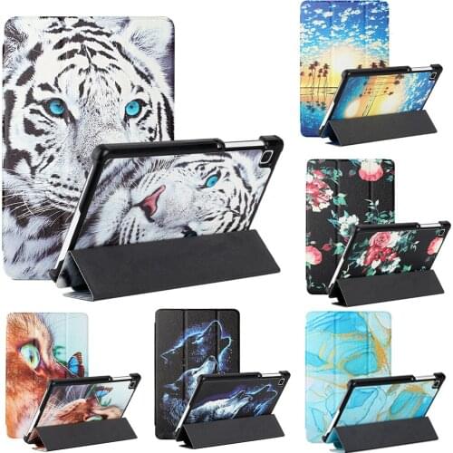 Case For Samsung Galaxy Tab S6 Lite SM-P610/T615 Magnetic PU Leather Smart Shockproof Stand Cover for Samsung Galaxy Tab S6 Lite