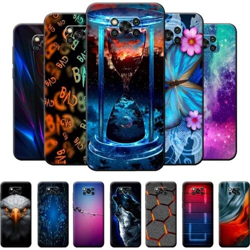 Case For Xiaomi POCO X3 NFC Case on POCO X3 Pro Matte Phone Back Cover For Xiaomi POCO X3 NFC Soft TPU Silicone Case Bumper
