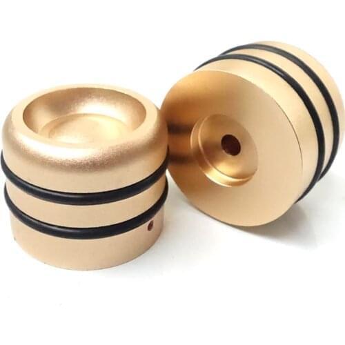 Diameter 44*High 33MMHIFI Audio Amplifier Knob Full Aluminum Amplifier Case Solid Knob Volume Potentiometer Knob