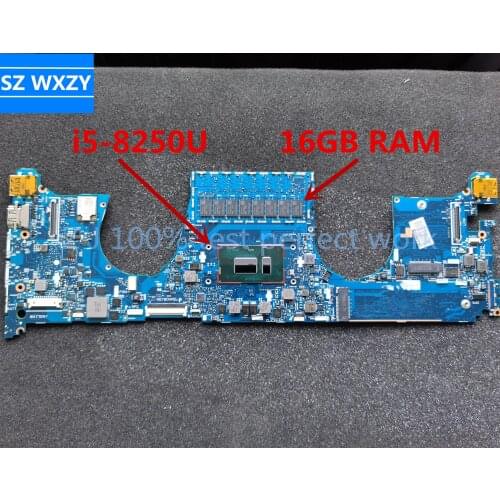 For HP EliteBook X360 1040 G5 Laptop Motherboard With SR3LA i5-8250U 16GB RAM L41007-601 L41007-001 6050A2999101-MB 100% Tested