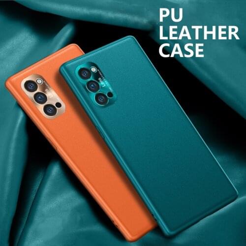 PU Leather Case For OPPO Reno 4 Pro 5G Case Shockproof Back Cover Bumper For OPPO Reno 5 Hard PC Case for OPPO Reno4 Pro Capa
