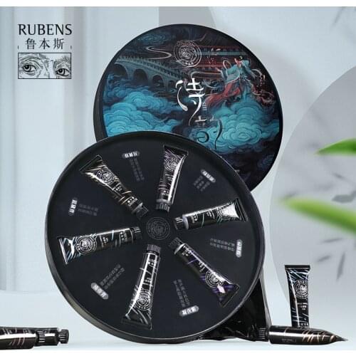 Paul Rubens Watercolor Set Tube Guache Paint Supervision Professional Pigment Tie Dye Art Supplies for Artist Amazing Gift Set