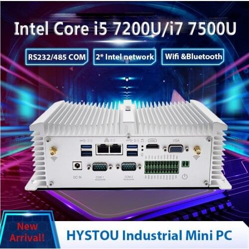Newest windows 10 RS485 COM 2 intel NUC core i5 8250u Computer core i7 windows 7 Industrial pc 7500u desktop VGA HDMI HTPC