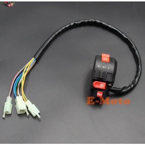 10 Wires ATV Kill Starter Light Horn Switch Assembly Sunl Roketa Coolster 50cc 70cc 90cc 110cc 125cc new E-Moto