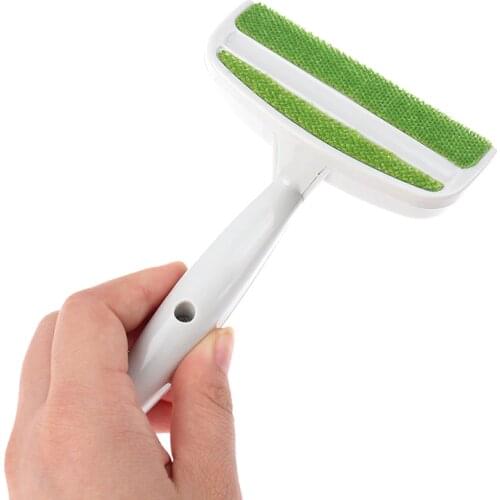 Portable Lint Remover Pet Hair Remover Brush Manual Lint Roller Sofa Clothes Cleaning Lint Brush Fuzz Fabric Shaver Brush Tool