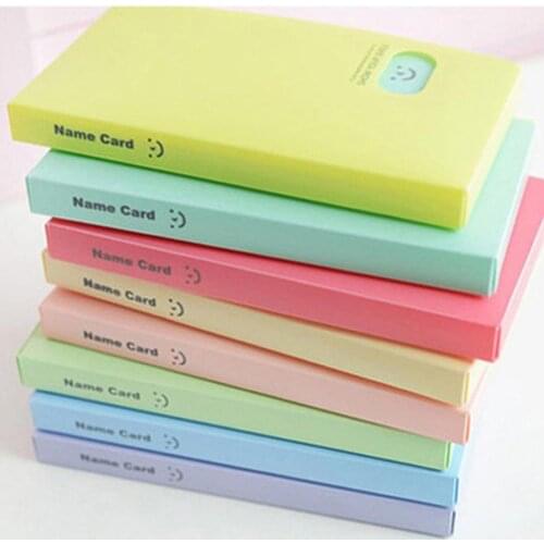 Portable 120 Pockets Scrapbooking Photo Name Card Photocard Album ID Holder
