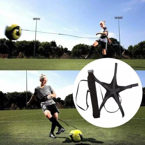 Football Training Belt Device Solo Auxiliary Training Ball Band Soccer Ball Kick Fitness Equipment for Primary Secondary Student