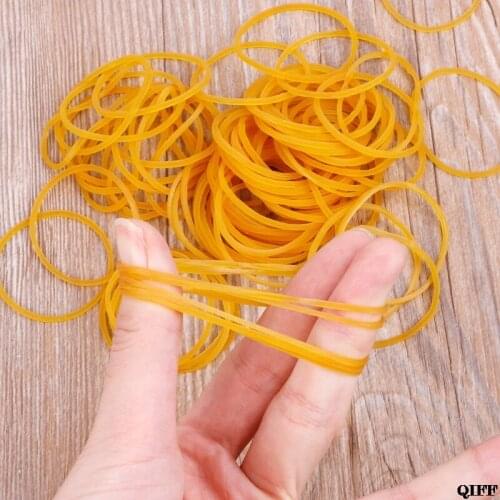 Drop Ship&Wholesale 100 PCS/Bag High Quality Office Rubber Ring Rubber Bands School Office Supplies APR28