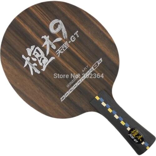 DHS Dipper Di-GT9 (Di-GT 9) (7 Wooden+ 2 Ebony) Table Tennis Blade for Ping Pong Racket