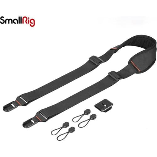 SmallRig DSLR Camera Adjustable Shoulder Strap With Quick Attachment / Detachment Rapid link Connectors 2428