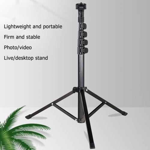 Adjustable Telescopic Tripod Carrying Handheld Camera 4-section Trigger Extendable Elements for Camera Tablet