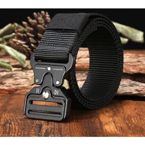 125-140 long big size Belt Male Tactical military Canvas Belt Outdoor Tactical Belt mens Military Nylon Belts Army ceinture hom