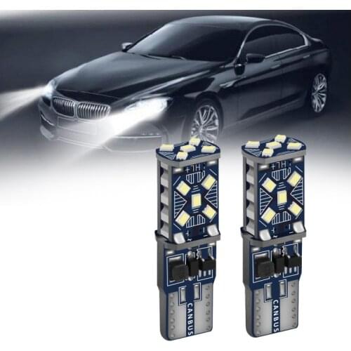 T10 W5W New Super Bright LED Car Parking Lights WY5W Car Wedge Turn Side Bulbs Car Interior Reading Dome Lamp Car Accessories