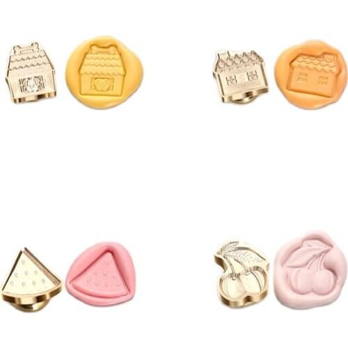 Sophia Cathedral Fruit Animal Flower Embossed Seal Head Wax Seal Wedding Laurel Wax Seal Envelope Print Plant Wreath Seal