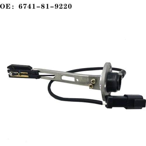 High quality brand new part 6741819220 for excavator 6D114/PC200-7/8 engine oil level sensor OE:6741-81-9220