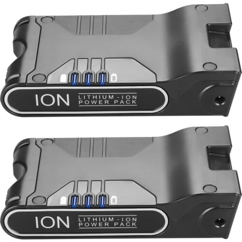 XBAT200 Lithiun ion Power battery pack for Shark Cordless Vacuum Cleaners Black