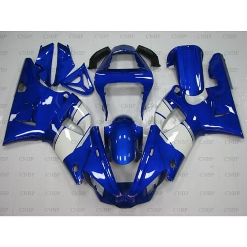 YZF1000 R1 00 Plastic Fairings YZF R1 2000 - 2001 Blue White Fairing Kits YZF R1 01 Body Kits
