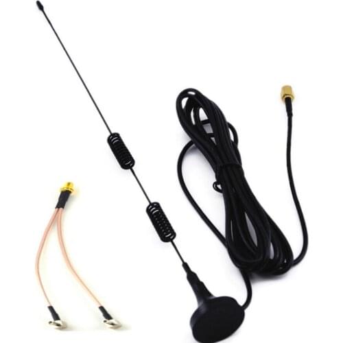 10 piece/lot 4G 5dbi LTE Antenna 698-960/1700-2700Mhz 3M Antena+ SMA Female to Y type 2 X TS9 Male Cable RG136 30CM