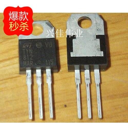 10PCS New TYN812 TO220 SCR 12A / 800V inverter commonly thyristor