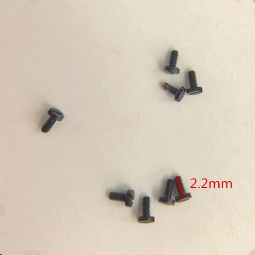 Watch accessories original 8500 movement accessories substitute black splint screws 2.6mm single price