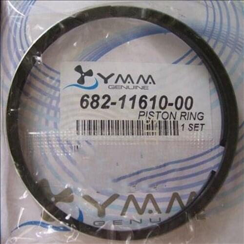 Free shipping piston ring bore 56 mm 2 pieces for Yamaha new model Hyfong Hangkai Hidea outboard motor 2 stroke 15 HP
