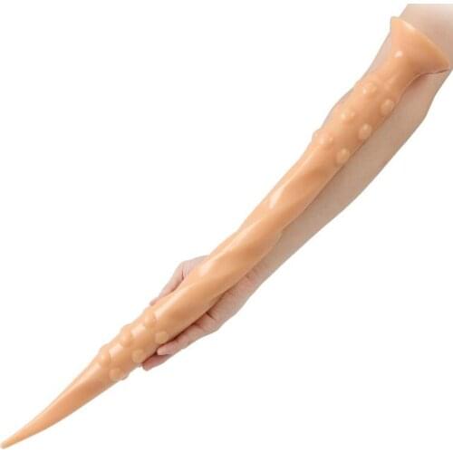 Long Dildo Bead Masturbators Sex Toys For Women/ Men /Couples No Vibrator Anal Plug Dildos Stimulate Massage Dilator Butt Plug