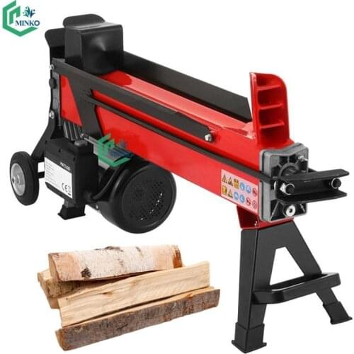 Germany hydraulic log wood splitter electric fast firewood split processor