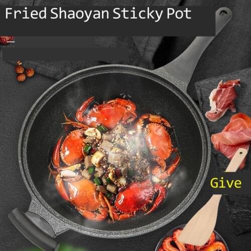 Maifan Stone Pot Kitchenware Korean Style Dual-use Less Oil Fume Uncoated Flat Bottom Non-stick Stove Universal Easy To Clean