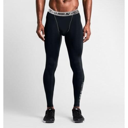 KEENEST Fall / Winter Elasticity Quick-drying Sports Trousers Mens Trousers Running Leggings Breathable Tight Training Fitness