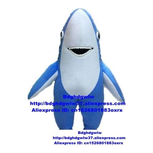 Blue Shark Killer Whale Grampus Cetacean Mascot Costume Adult Cartoon Character Business-starting Ceremony Cultural zx225