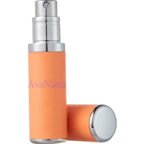 5ml Refillable Mini Perfume Spray Bottle Aluminum Spray Atomizer Portable Travel Cosmetic Container Perfume Bottle