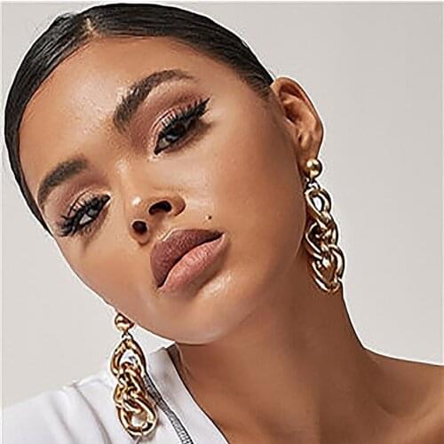 MOONCORE Women's Gold Earrings